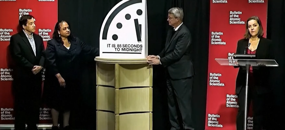 Imagem de capa - O despertar do "Relógio do Juízo Final"