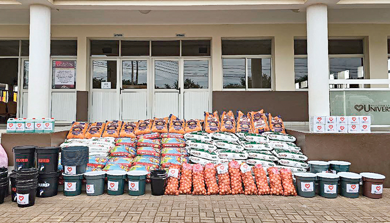 Imagem de capa - 25 toneladas de alimentos foram doadas após chuvas em Moçambique