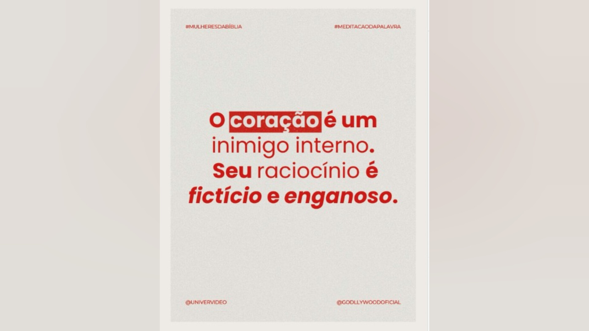 O coração..
