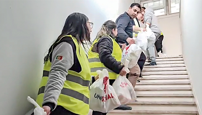 Imagem de capa - Apoio chega a famílias afetadas por temporal em Portugal