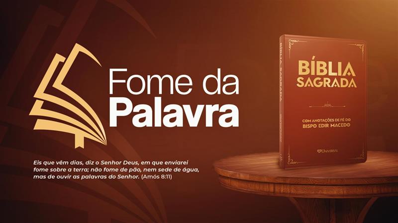 postA Bíblia tem transformado vidas por meio do projeto "Fome da Palavra"na categoriaBíblia