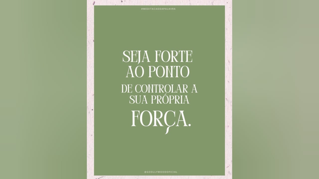 Seja forte