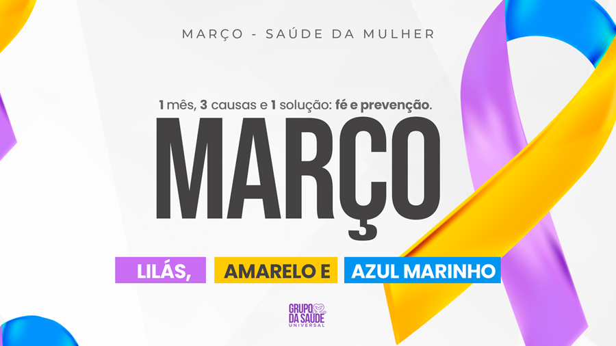 Imagem de capa - GSU reforça conscientização sobre câncer e endometriose no mês de março