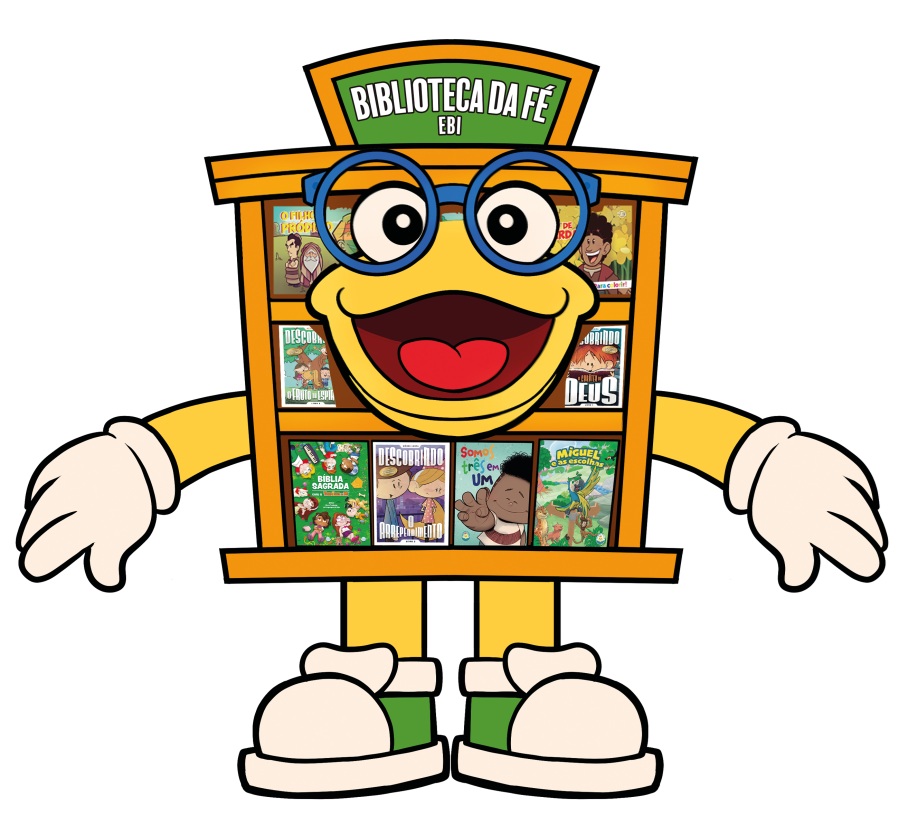 Mascote Biblioteca da Fé