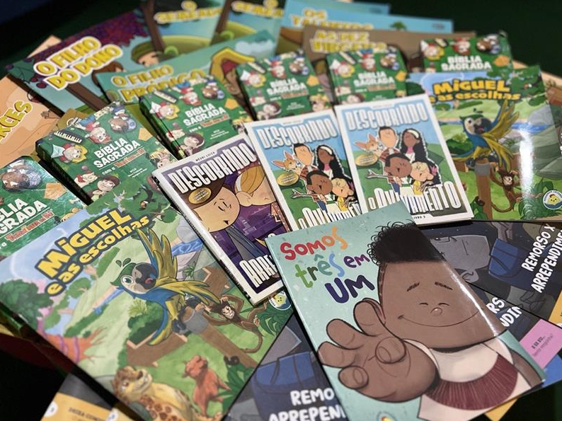 postEBI apresenta Biblioteca da Fé, novo projeto voltado às criançasna categoriaLeitura como base para o desenvolvimento