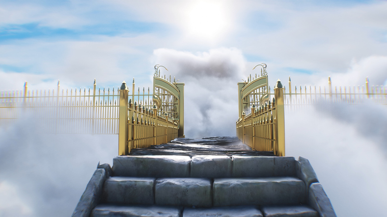 Imagem de capa - O caminho que começa na terra e termina na eternidade