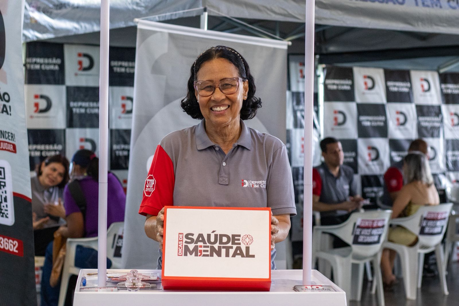 Imagem de capa - Stop Depression leva apoio emocional a 10 mil pessoas na Estação Tatuapé (SP)
