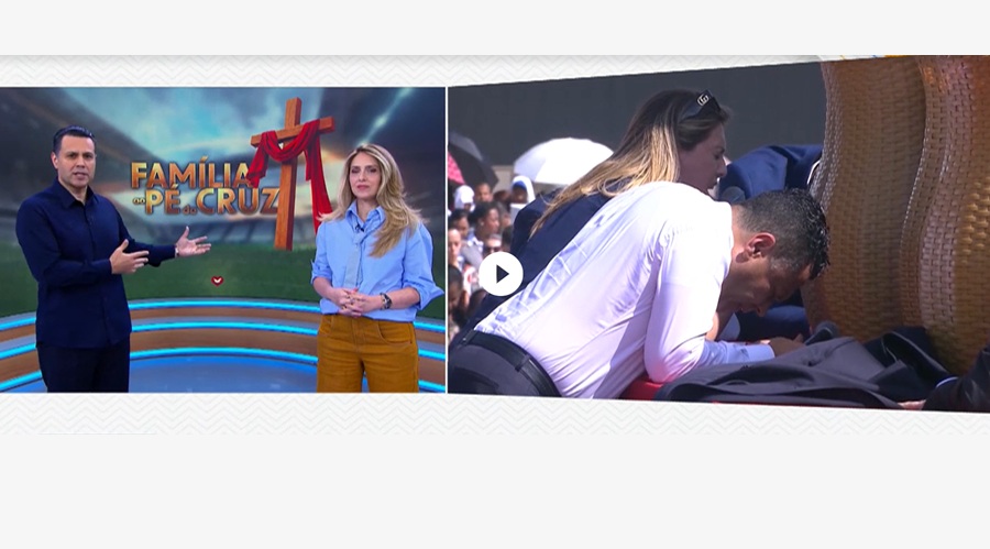 postRenato e Cristiane Cardoso reforçam o convite para o "Família ao Pé da Cruz"na categoriaNo programa 'Hoje em Dia', da RECORD