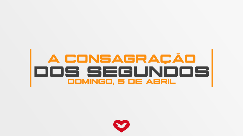 Imagem de capa - A festa das primícias com a consagração dos segundos