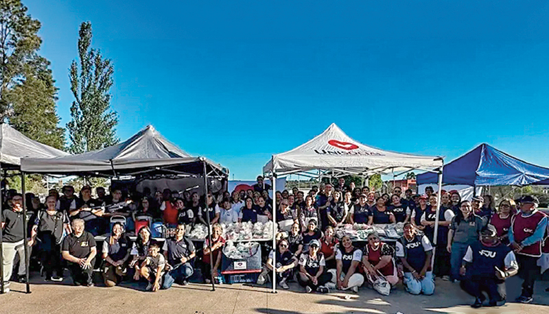 postAção do Unisocial beneficia famílias no Uruguaina categoriaFolha Universal