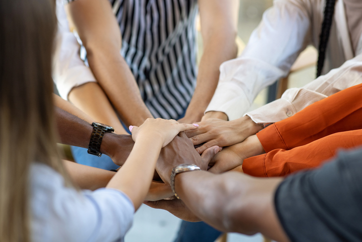 Holding all hands together