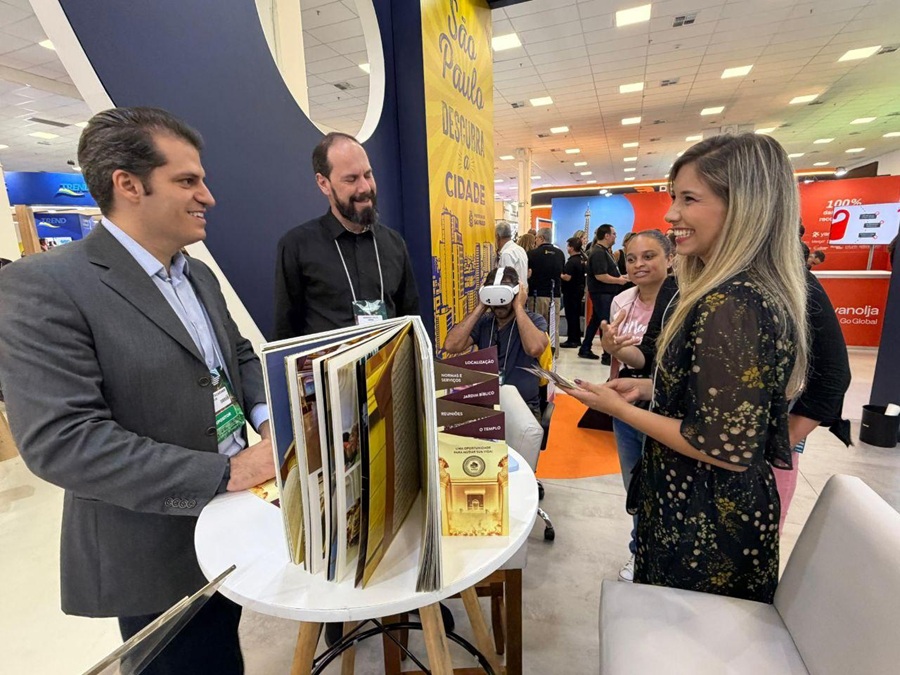 Templo de Salomão e Jardim Bíblico participam de feiras de turismo