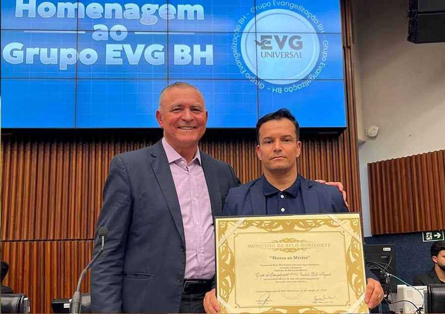 postTrabalho da EVG Universal recebe Honra ao Méritona categoriaNa Câmara de BH