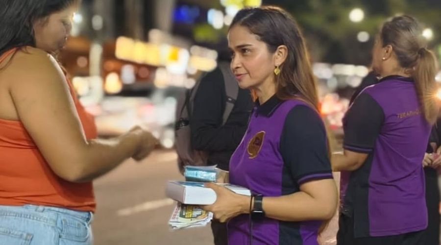 postAção nas ruas de Manaus destaca cuidado com a vida amorosana categoriaNotícias