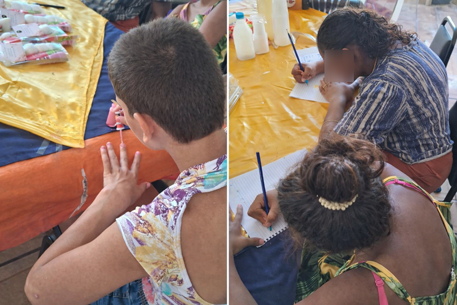 Adolescentes recebem apoio da USE em casa de acolhimento no RJ