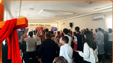 postPáscoa no Quirguistão reúne fiéis ao Pé da Cruz por suas famíliasna categoriaNotícias da Universal