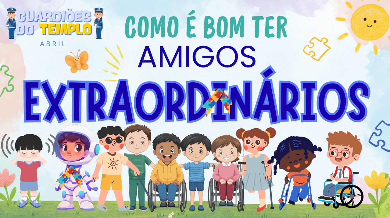 Como é bom tem amigos Extraordináiros