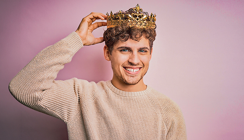 Imagem de capa - O “princeso”: quando o homem abre mão de ser homem