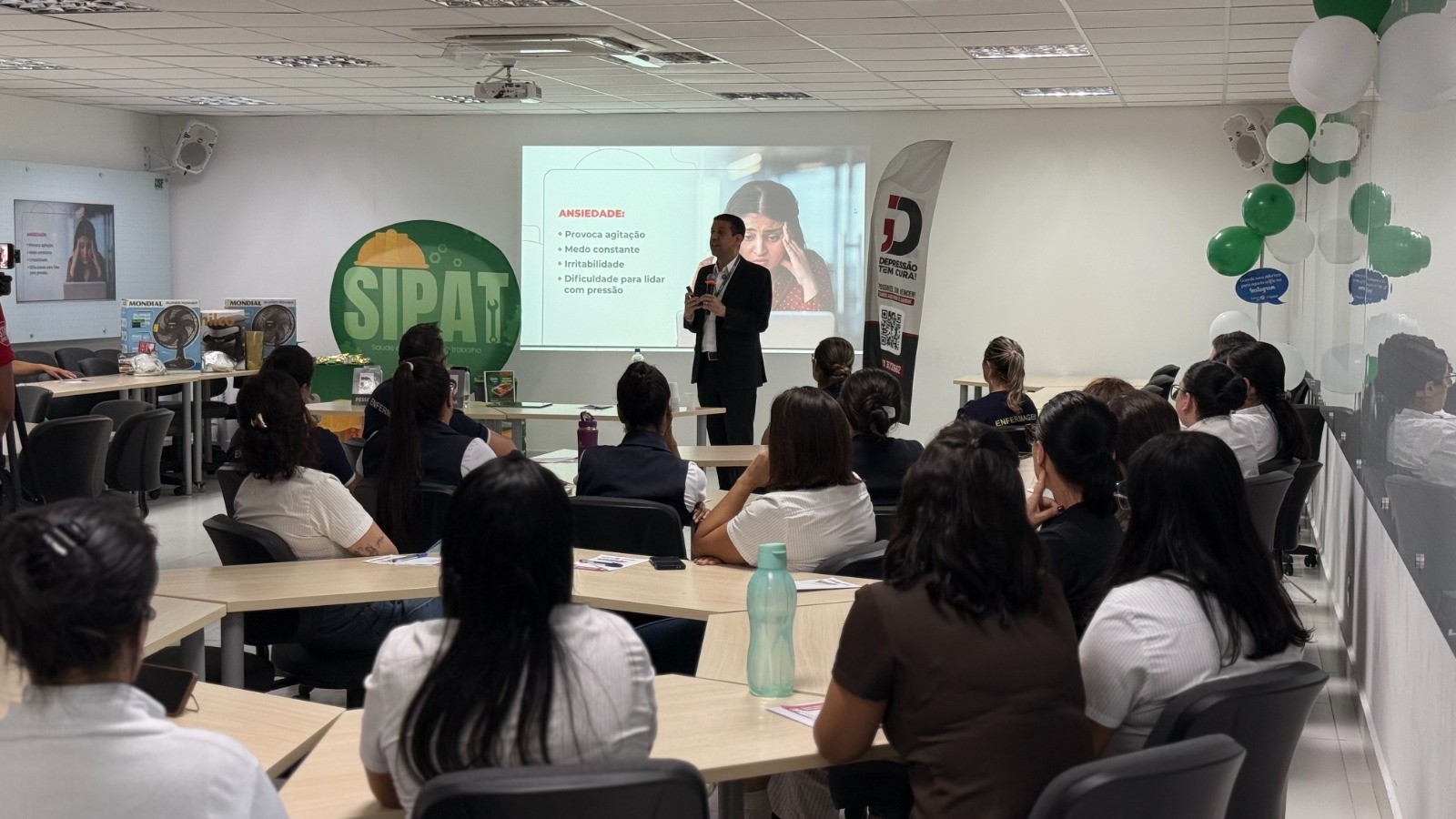 postPalestra sobre saúde mental mobiliza profissionais no Hospital São Francisco, em Bragança Paulistana categoriaNotícias