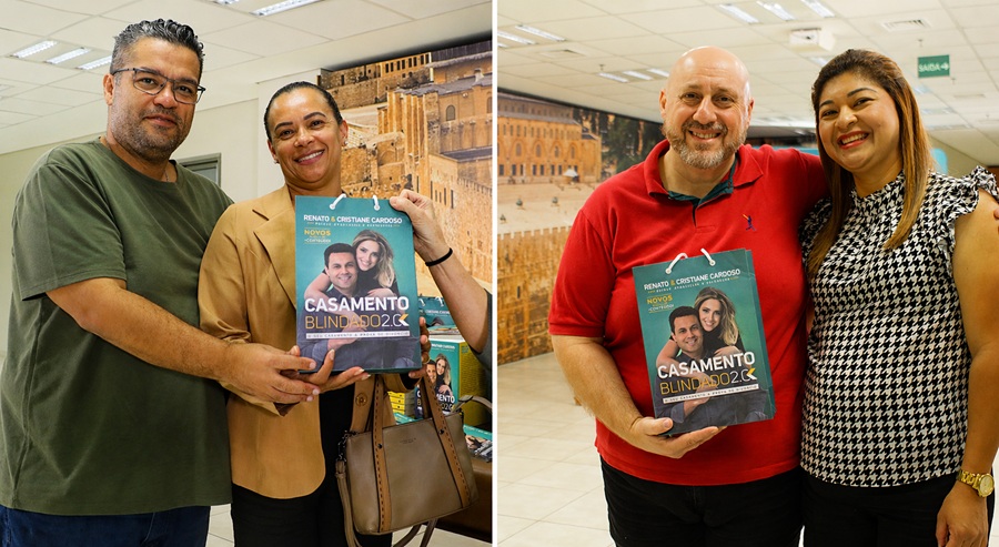 Reunião preparatória orienta casais para a Celebração dos Casamentos no Templo de Salomão