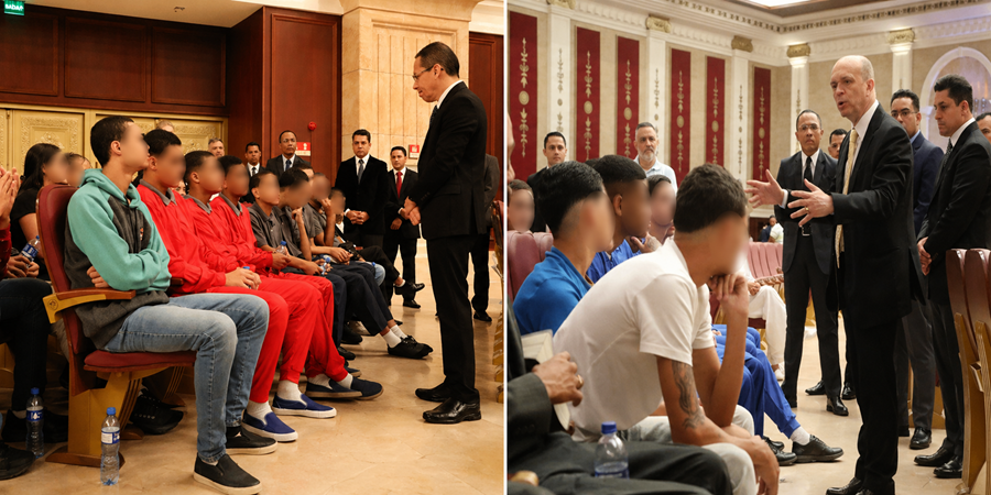 USE promove encontros no Templo de Salomão com internos e ex-internos da Fundação Casa 