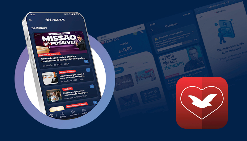 postAplicativo Portal Universal facilita o acesso à fé no cotidianona categoriaNotícias
