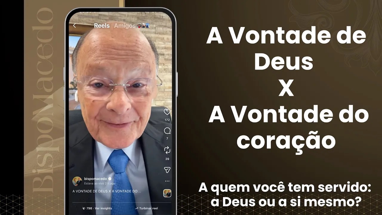 A Vontade de Deus X A Vontade do coração. A quem você tem servido?