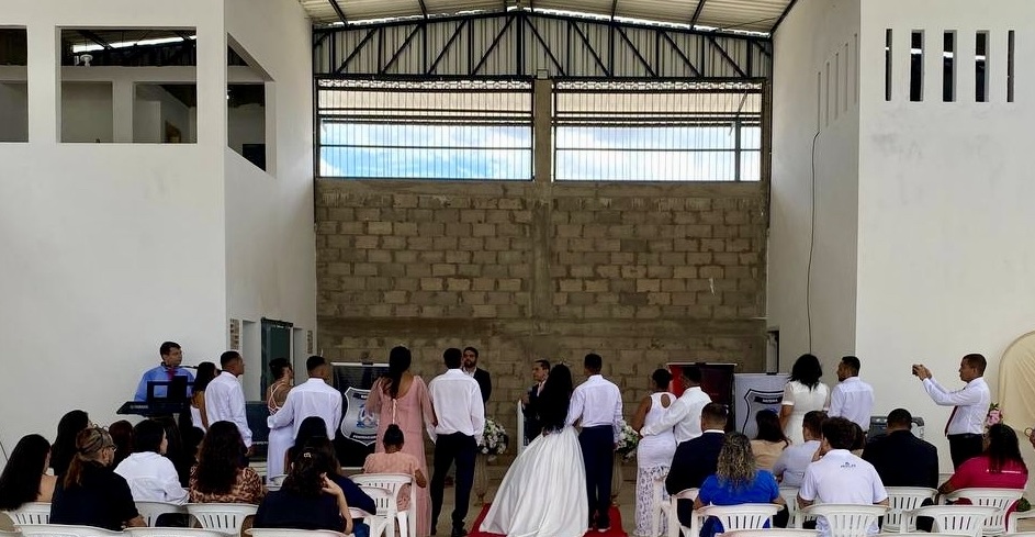 Casamentos são celebrados dentro de unidade prisional em Palmas (TO)