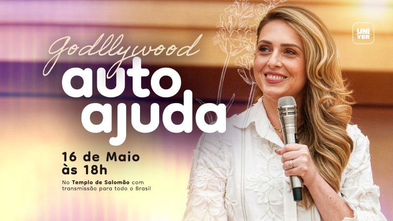 Godllywood Autoajuda: encontro acontecerá excepcionalmente no dia 16 de maio