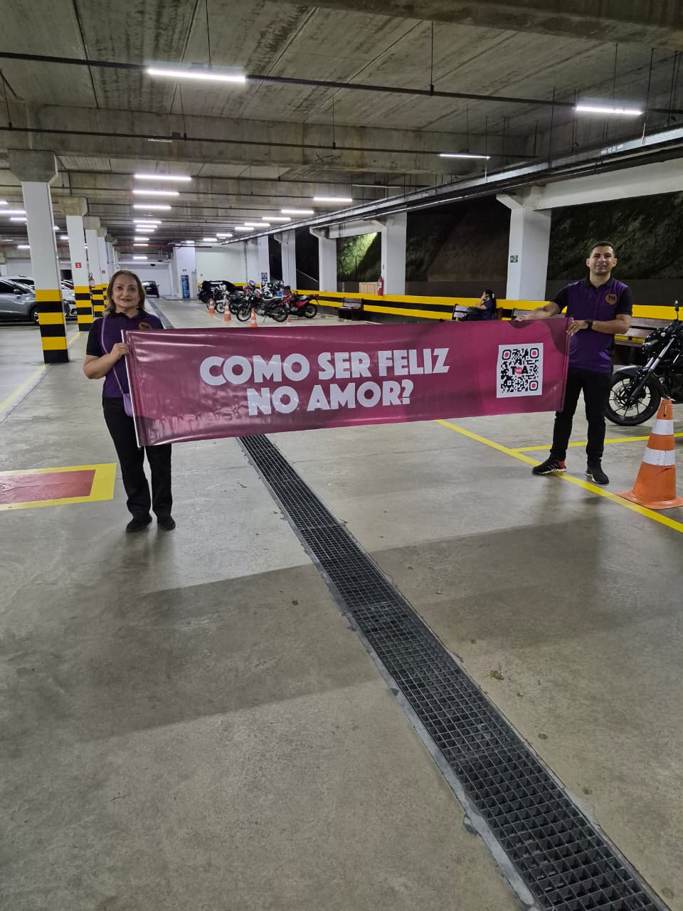 postAuxiliares da TdoA realizam ação em estacionamentona categoriaEm João Pessoa (PB)