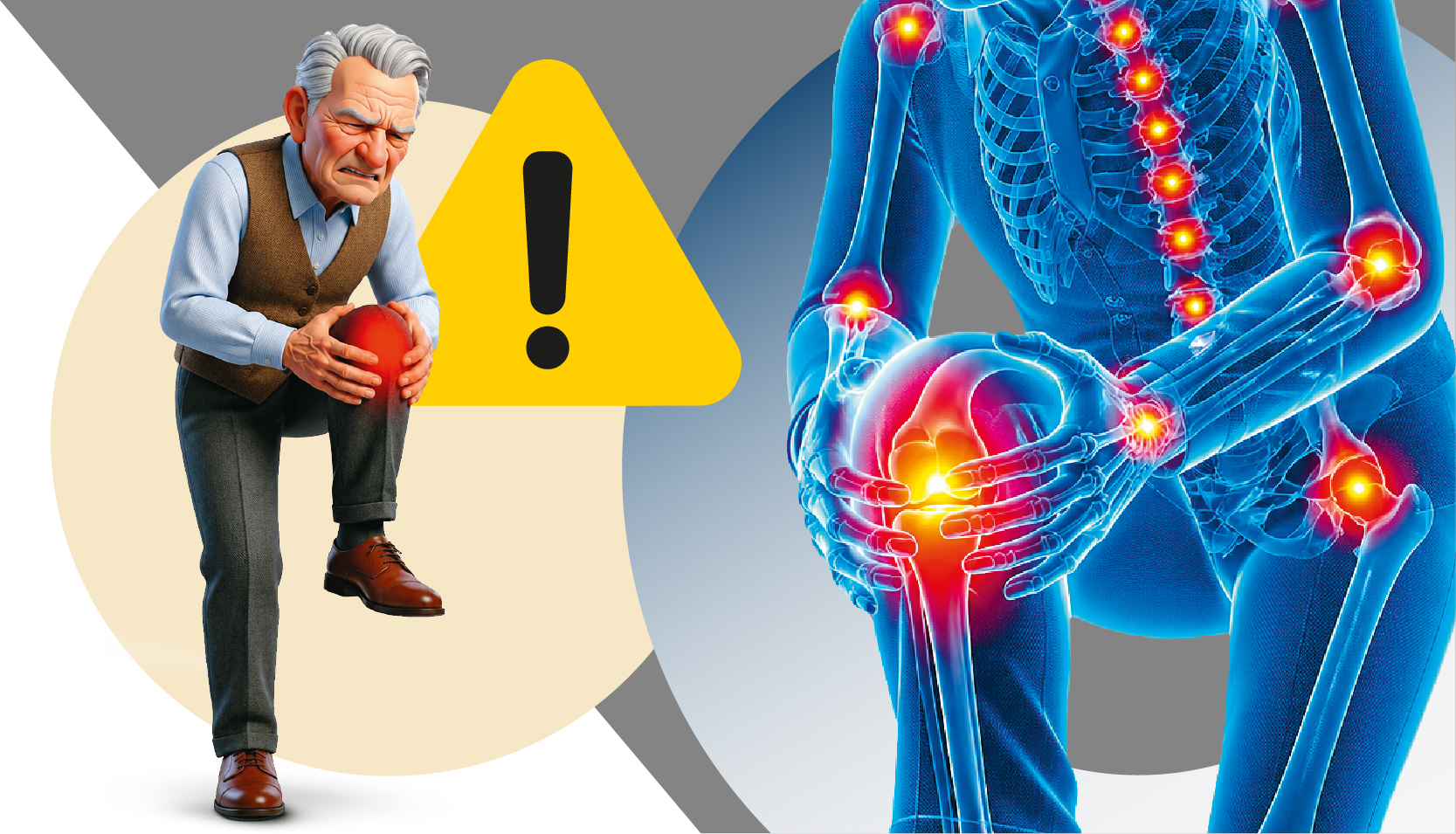 Imagem de capa - Osteoartrite: o desafio de manter  o corpo em movimento