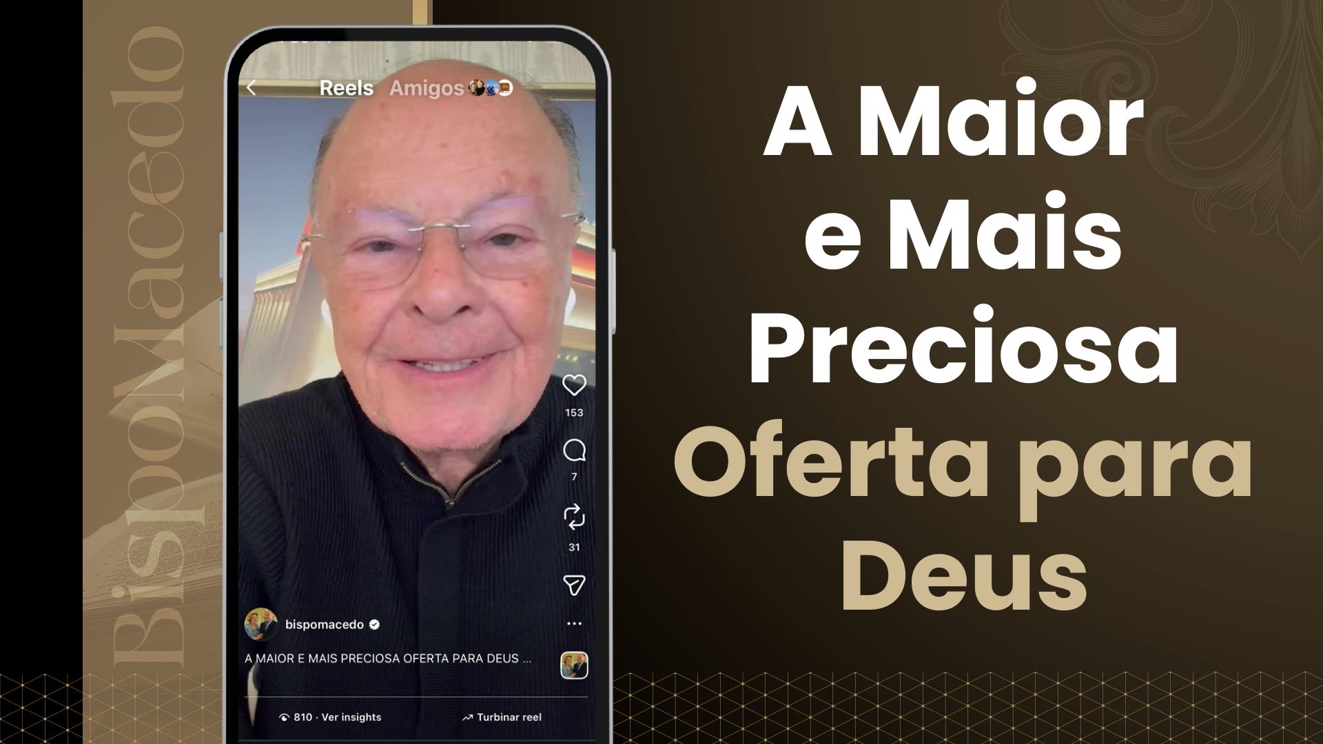 A Maior e Mais Preciosa Oferta para Deus