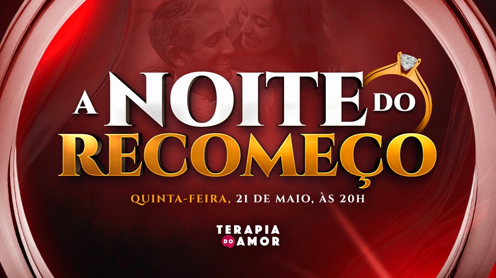 Imagem de capa - Terapia do Amor abordará o tema “A Noite do Recomeço” nesta quinta-feira (21)