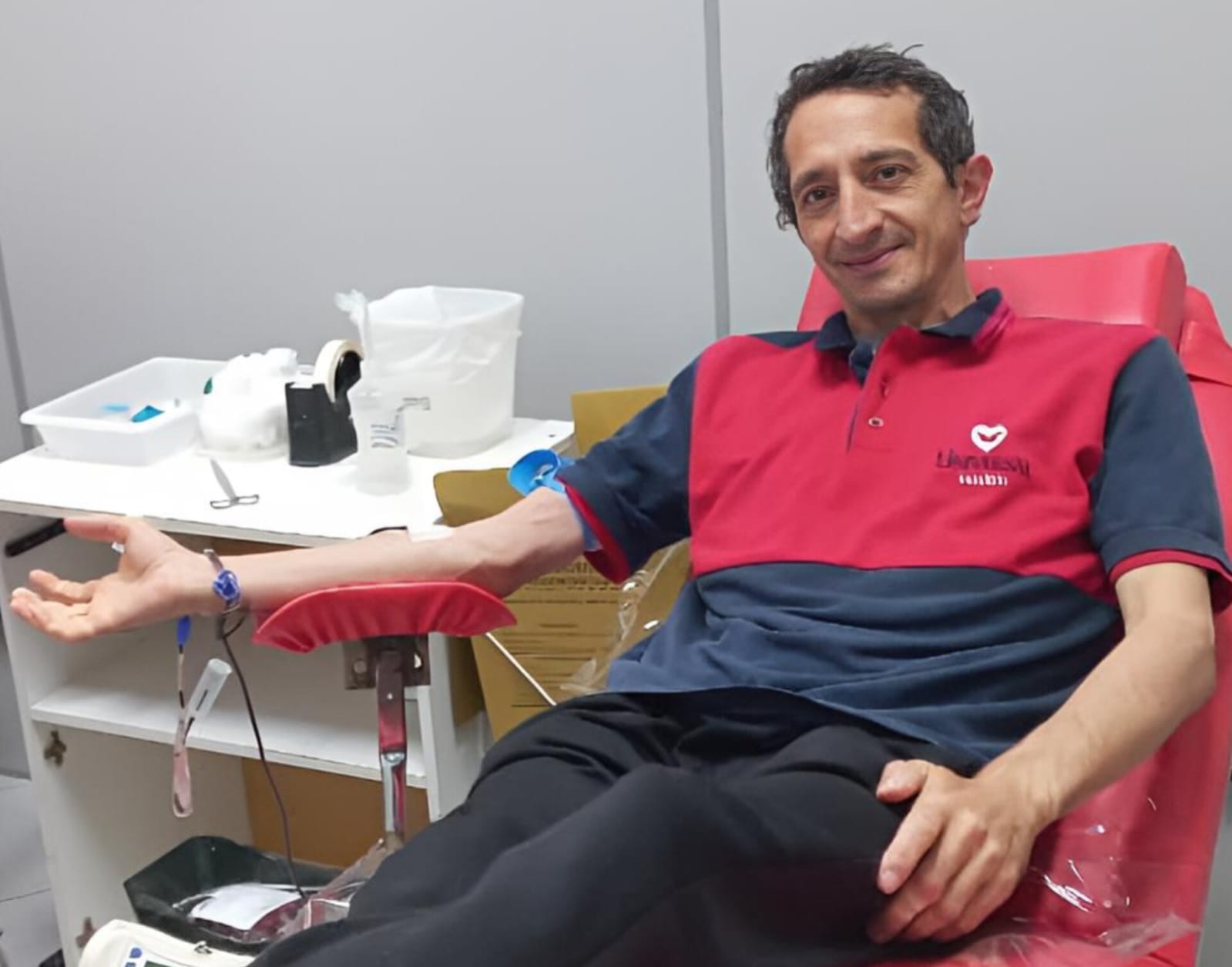 Imagem de capa - Voluntários da Universal de Lajeado doam sangue no Hemovale