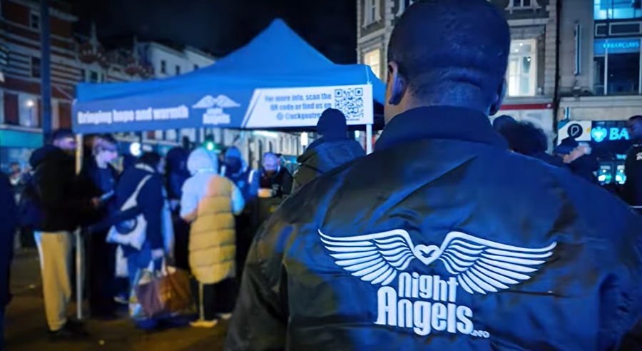 Imagem de capa - Night Angels: ações sociais alcançam centenas de pessoas no Reino Unido