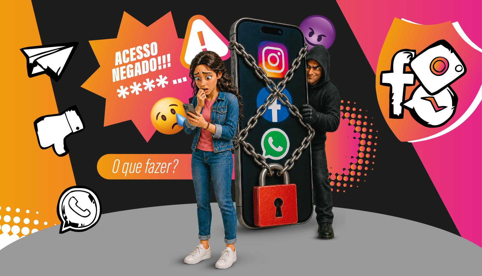 postJá teve a sua rede social invadida?na categoriaFolha Universal
