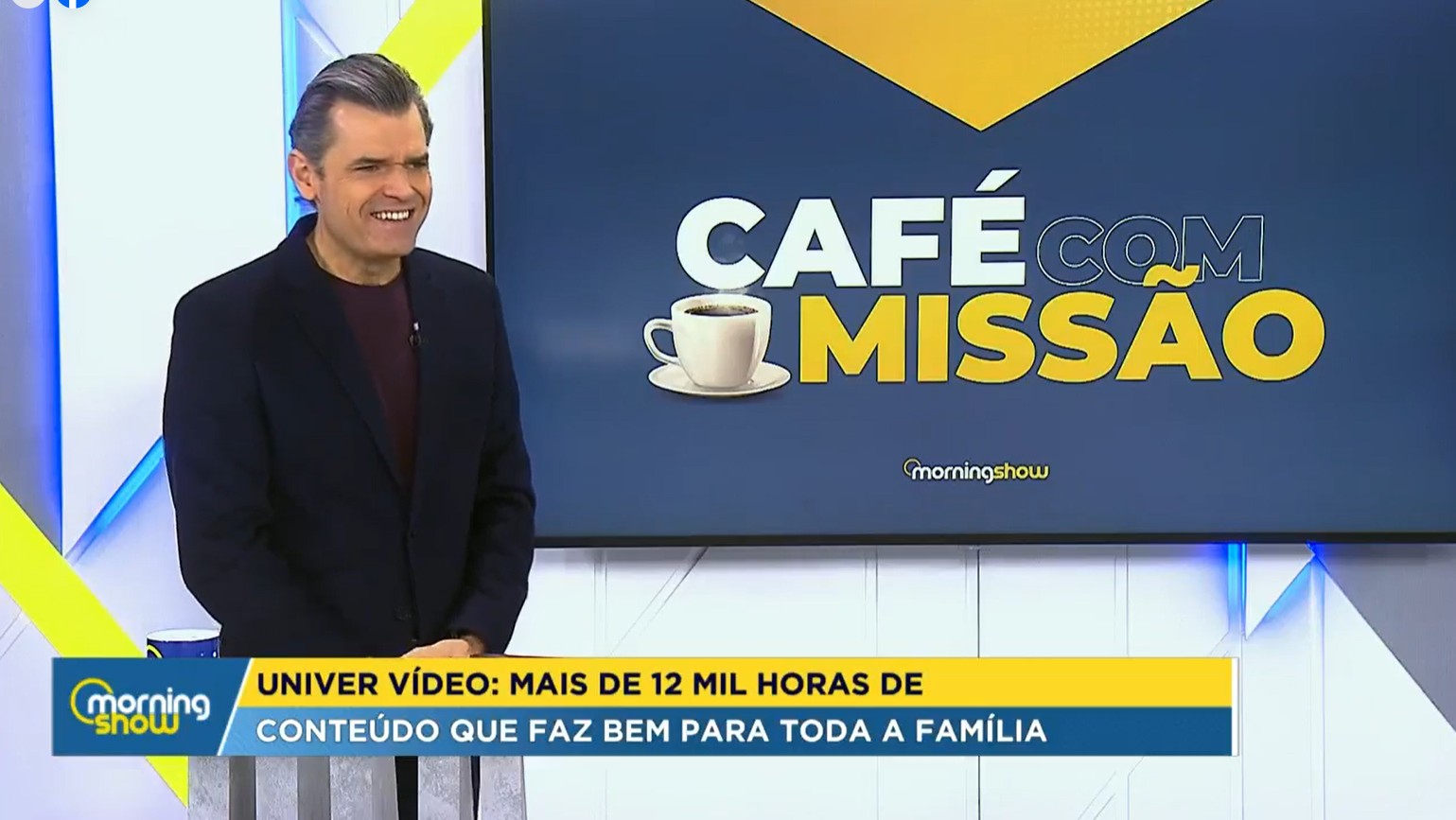 Imagem de capa - Café com Missão: UNIVER Vídeo reforça missão de levar a Palavra de Deus ao mundo