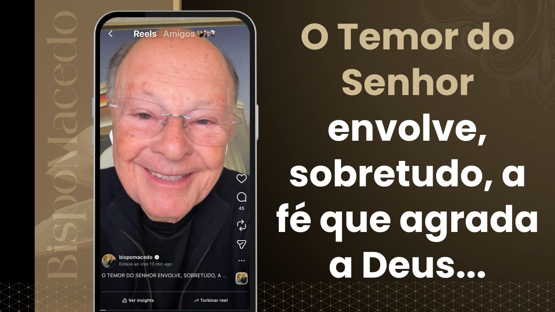 O Temor do Senhor envolve, sobretudo, a fé que agrada a Deus…