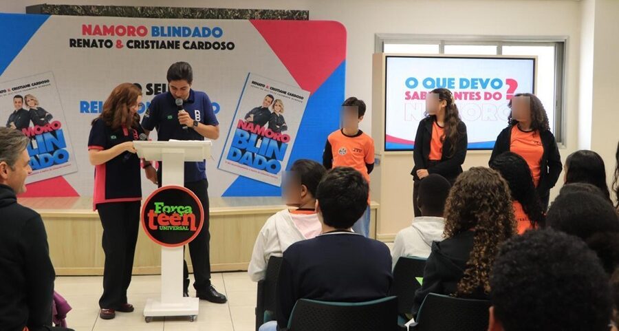 Mais de 35 mil adolescentes participam da palestra Namoro Blindado em todo o Brasil