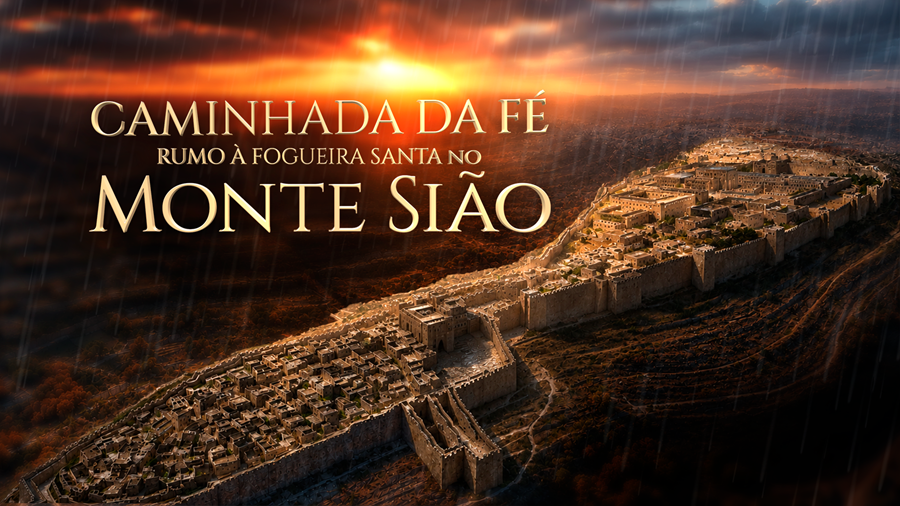 Imagem de capa - Caminhada da Fé rumo à Fogueira Santa no Monte Sião começa em 16 de junho