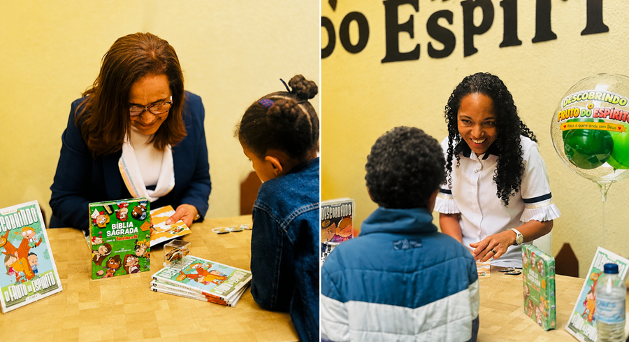 Imagem de capa - EBI promove lançamento nacional de novo livro infantil "Descobrindo o Fruto do Espírito"