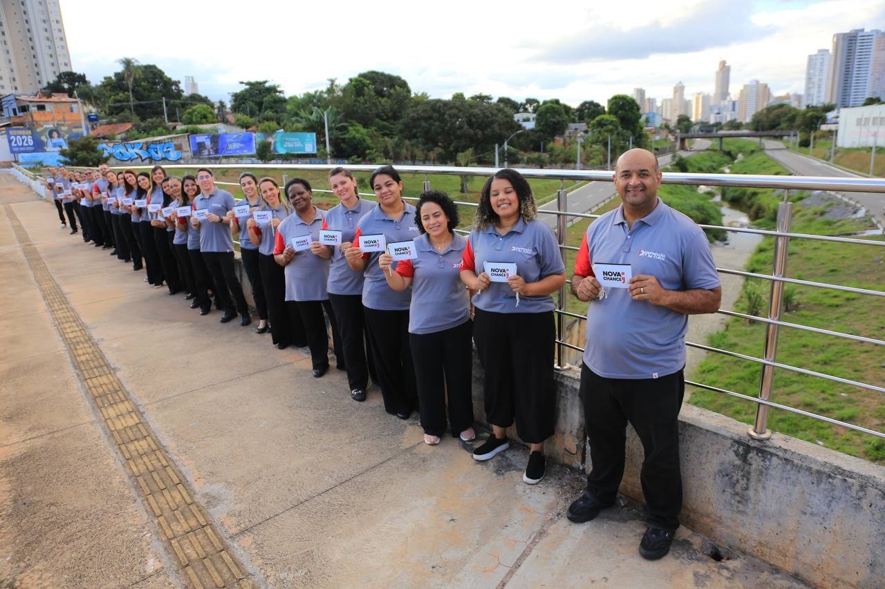Imagem de capa - Ação “Nova Chance” leva mensagens de esperança em Goiânia