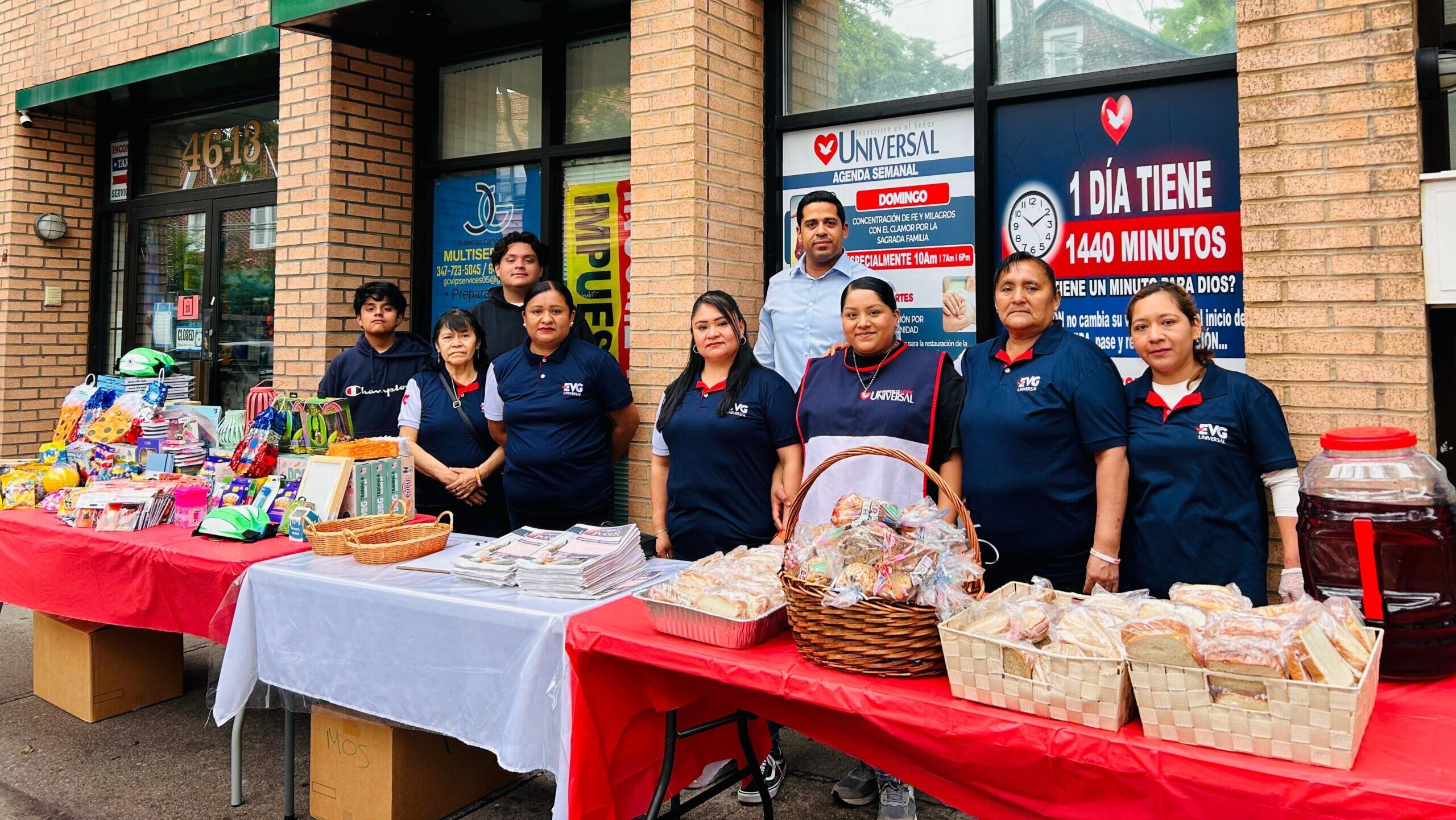 Imagem de capa - Unisocial beneficia 400 famílias em Nova York (EUA)