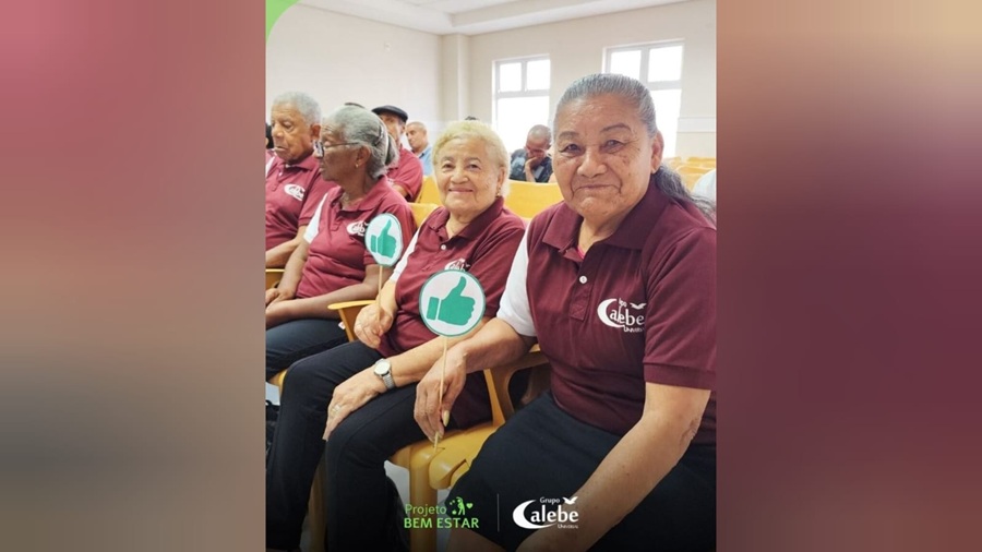 Imagem de capa - Palestra do Grupo Calebe destaca a importância da saúde bucal na terceira idade
