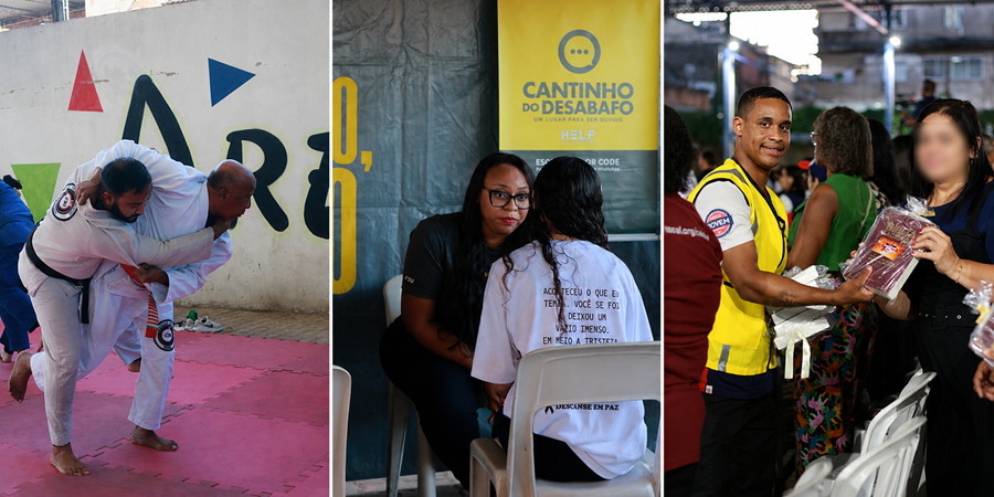 FJU nas Comunidades reúne mais de 4 mil pessoas no Complexo da Maré e distribui 2.500 Bíblias