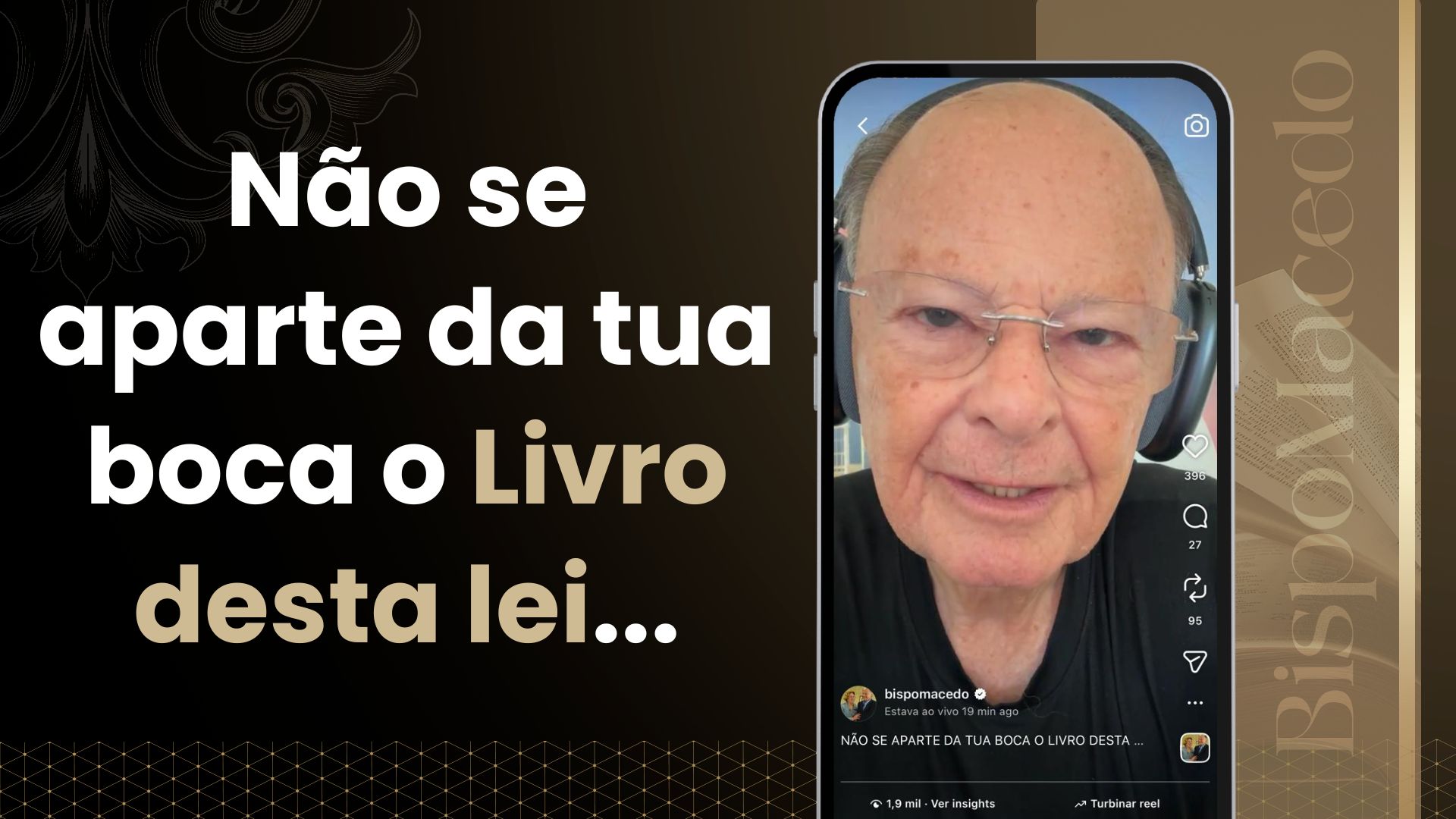 Não se aparte da tua boca o Livro desta lei…