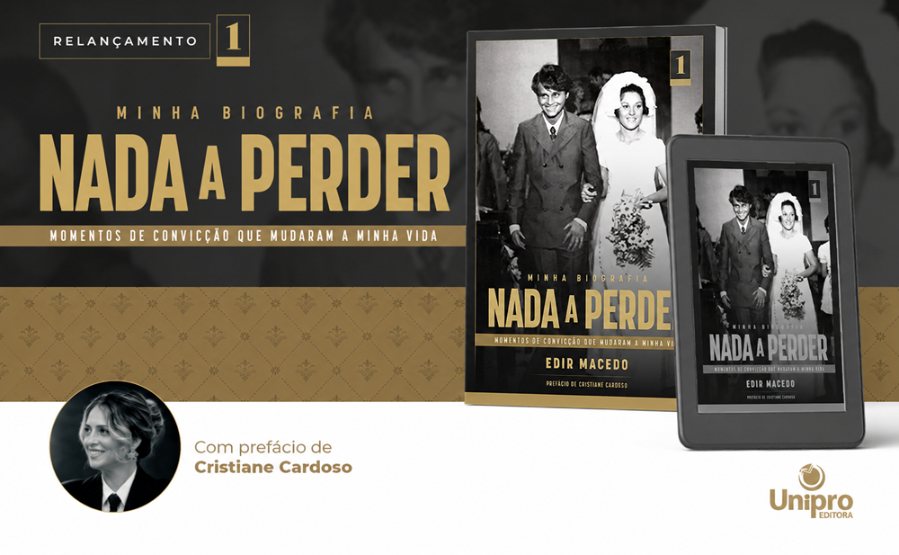 Imagem de capa - Livro "Nada a Perder" ganha nova edição em 9 de julho