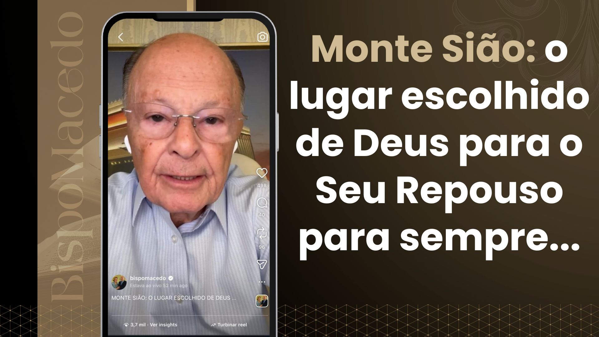 Monte Sião: o lugar escolhido de Deus para o Seu Repouso para sempre…