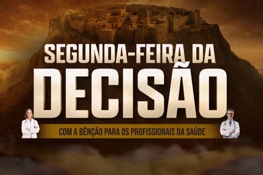 Imagem de capa - Participe da "Segunda-feira da Decisão", com a bênção para os profissionais da saúde, na palestra da prosperidade com Deus