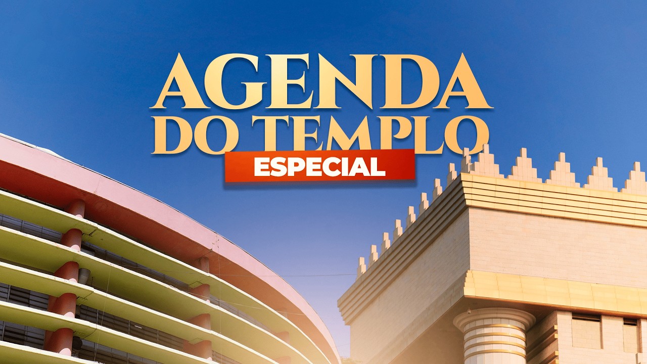 Imagem de capa - Agenda do Templo: confira a programação dos próximos dias